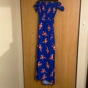 Express | Floral Tropical Maxi Dress